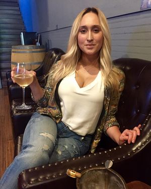 Wine, cigar, hot woman--what more do you need?