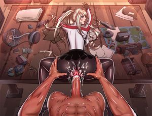 Graf Zeppelin Table Creampie - Kantai Collection by Servilesatyr