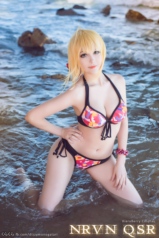 Fate/Extra - Saber Nero (Bikini ver.) 2 by KiaraBerry