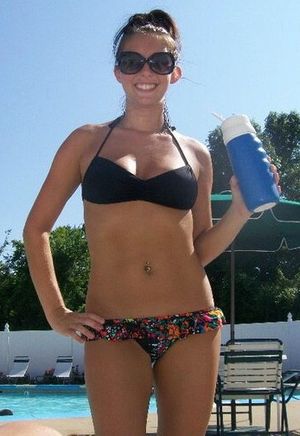 Slut in a Bikini needs fucked