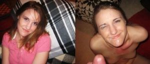 teen dressed_undressed facial