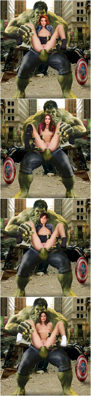 Ms Marvel VS Hulk_Scarleet Elizabeth Cobie Hayley