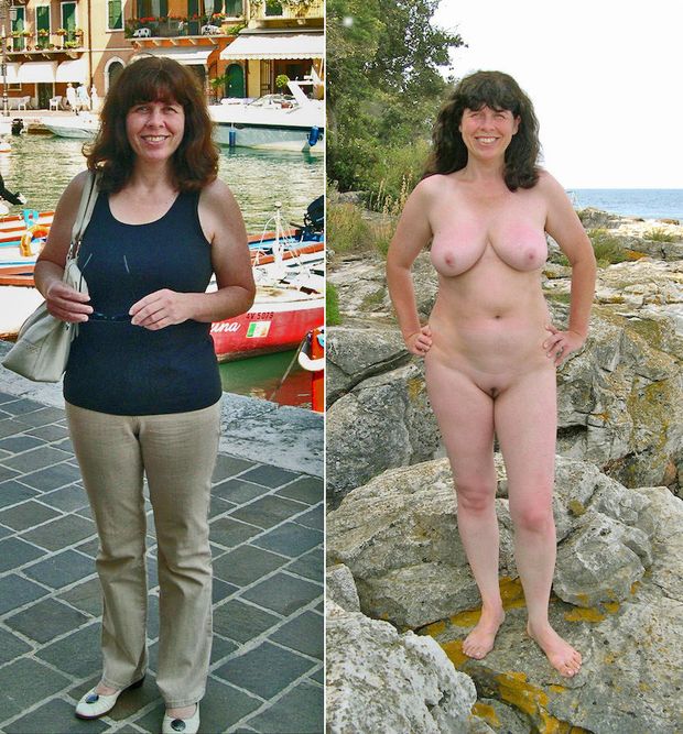 GILF outdoors