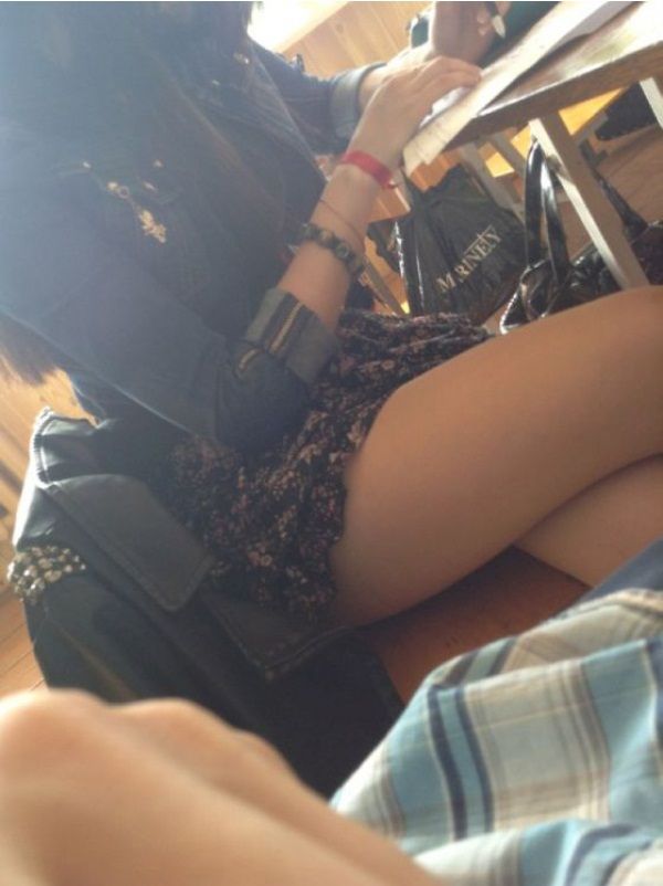 dark skirt