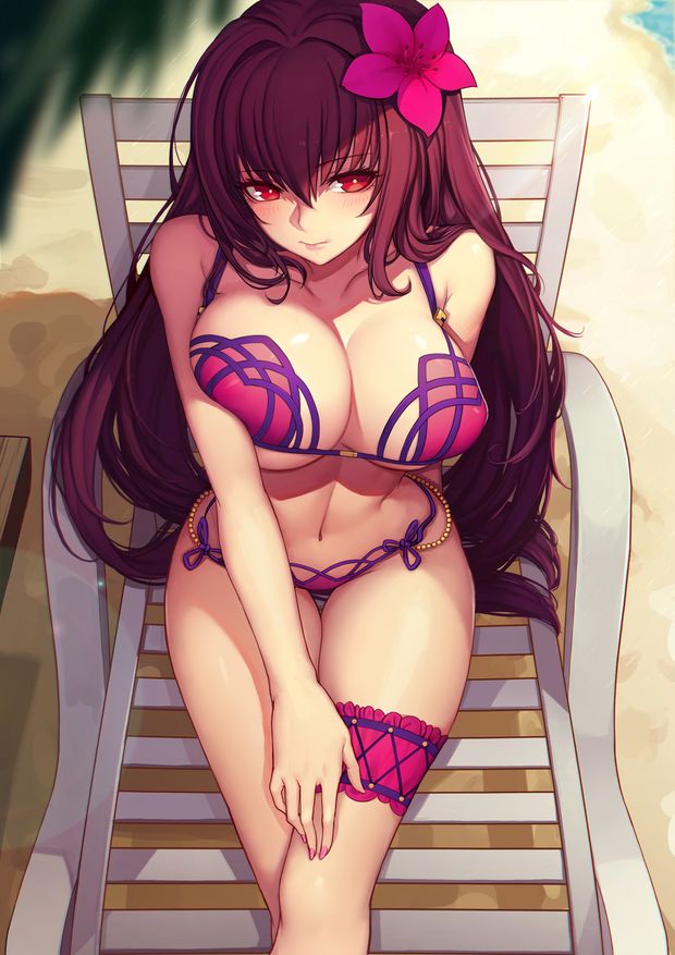 Sexy and Hot Bikini Scathach Fate/Grand Order