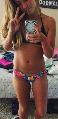 Cute teen with nice body