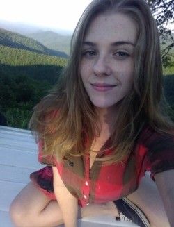 Incredible tits from cute blonde