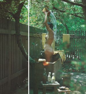 Babes in the Shower outdoor shower edition