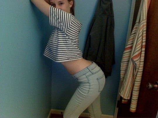 Super sexy blonde teen