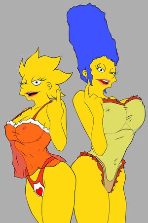 Marge and lisa simpson porn full size