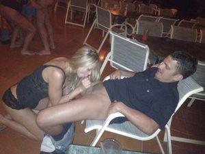 sucking stranger on beach