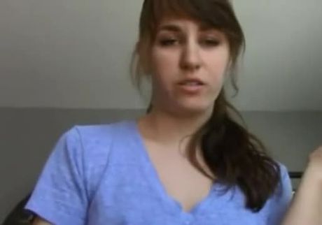 Brunette Teen Fucks Stepbrother POV to Get Him To Leave Before Her Boyfriend Arrives