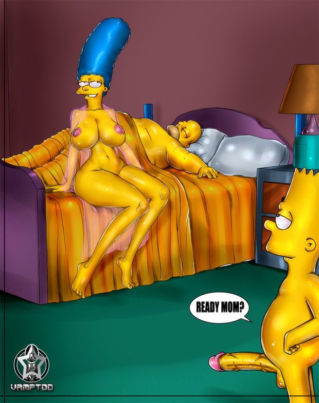 the simpsons marge simpson high resolution blue hair cartoon female hetero huge penis