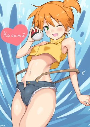 pokemon pokemon (anime) pokemon character misty (pokemon) kanno (