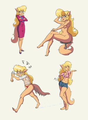 swat kats callie briggs high resolution simple background angry