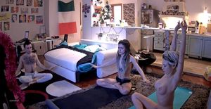 Amateur Threesome Yooga