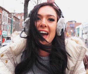 Cute Teen Flashes tiny tits in the street