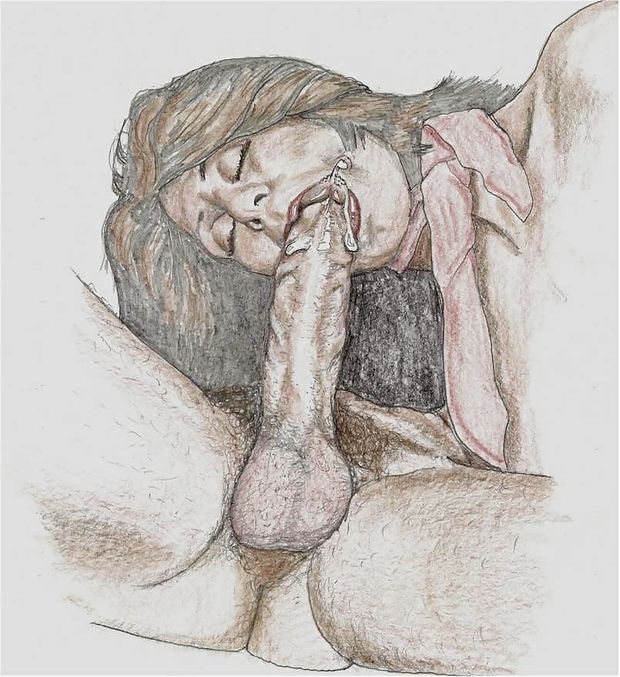 Fellatio - Pencil Drawing