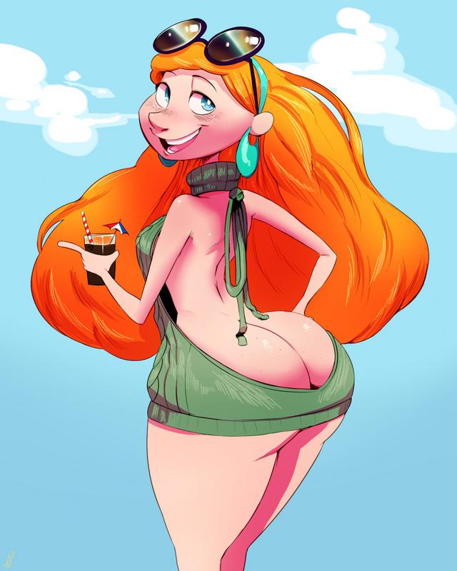 Redhead big ass