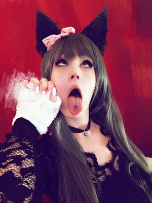 Kitty cat ahegao