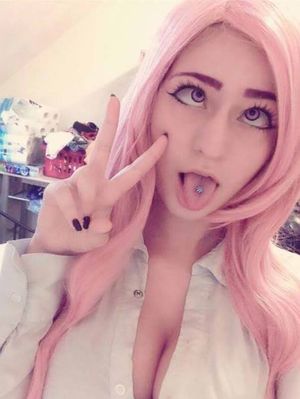 Busty ahegao