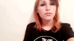 Redhead smile ahegao