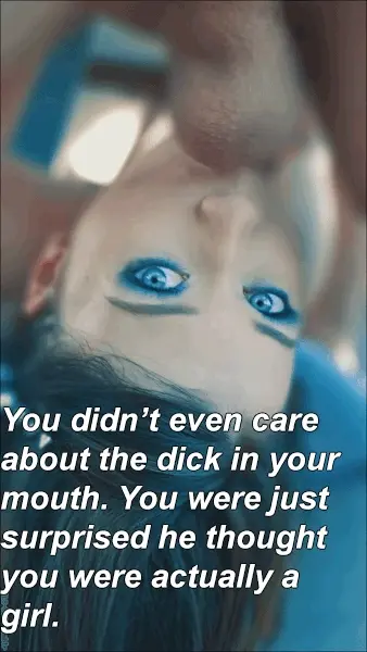 Sissy face fucked