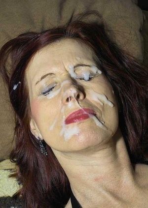 milf in jizz