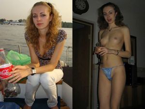 redhead teen dressed_undressed