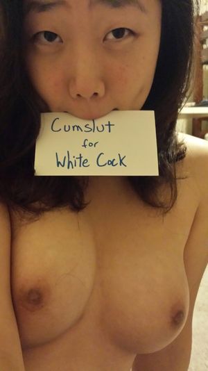 Cumslut for White Cock