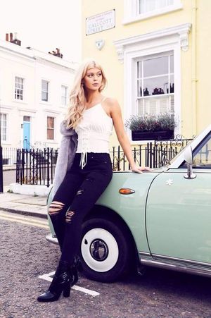 Loren gray is looking sexy as hell with big boobs