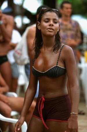 Glistening Brazilian Babe