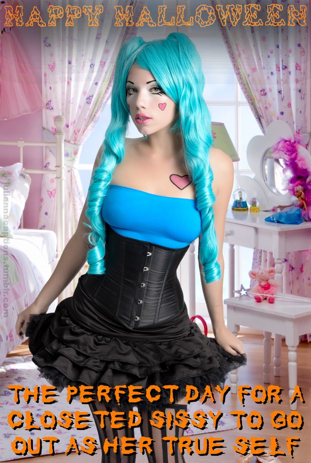 Sexy sissy Halloween costume