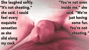 she said it wasn't cheating