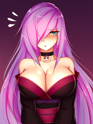 Blushy Kuro by foxykuro