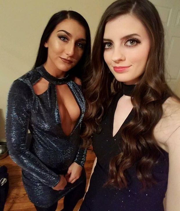 The slut on the left would fuck you stupid!