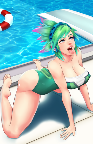Arcade Riven in the Pool by Lord-Dominik