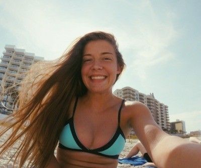 Cute little blonde teen