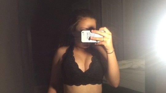 Selfies from a cute teen