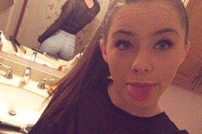 Hot brunette teen