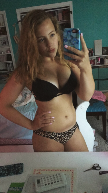 Nice busty blonde