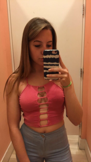 Teen likes to show off