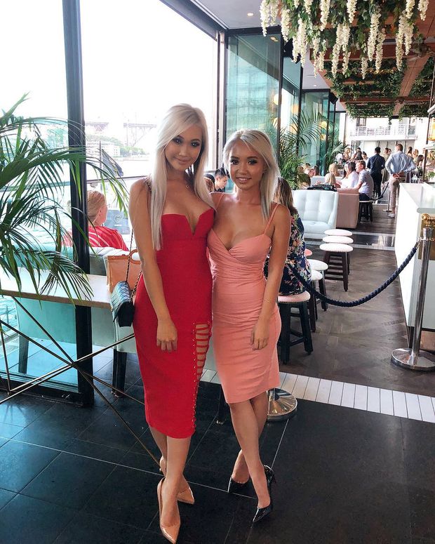blonde asian beauties