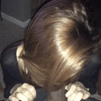 She loves sucking my black cock
