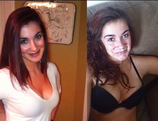 Remove white shirt, add white cream