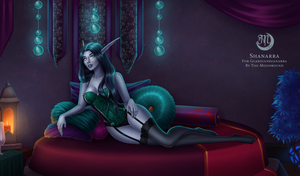 Night Elf Shanarra by Moonbound for Akikokuonji
