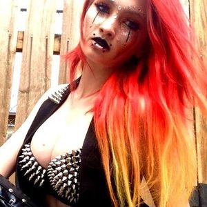 Felony Sinclaire in spiked bra - cool plumbob