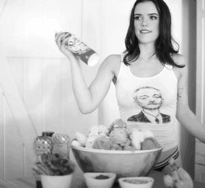 She had already left for work, so I decided to make breakfast for her roommate. You can guess what happened next