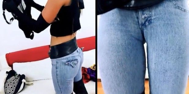 Britney in tight jeans