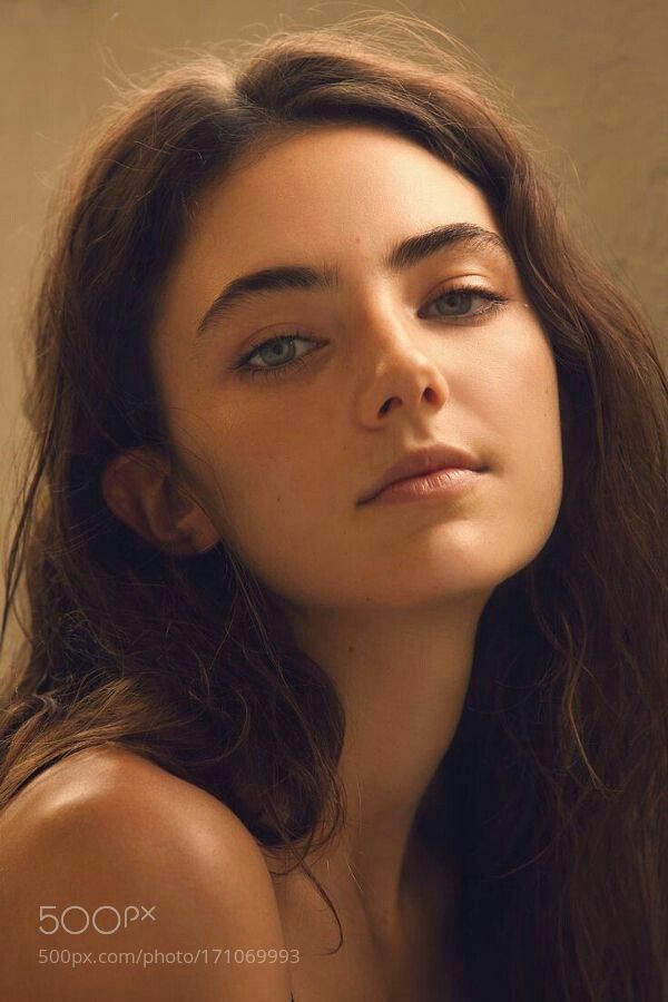 Cute teen face